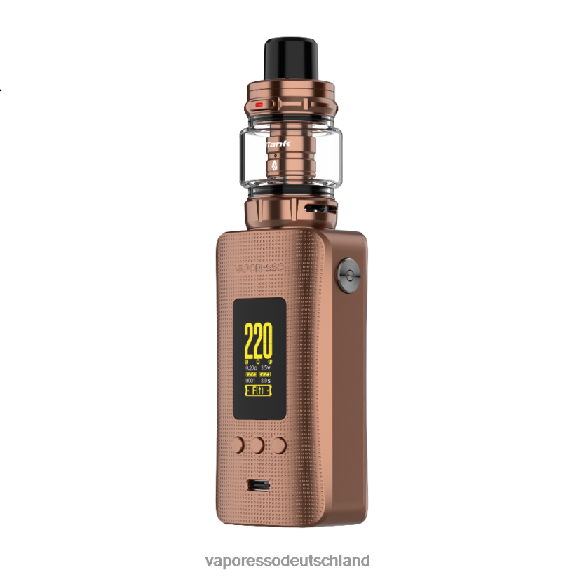 Vaporesso GEN 200 (itank2) Vaporesso Vape Instructions braun LFN26F148