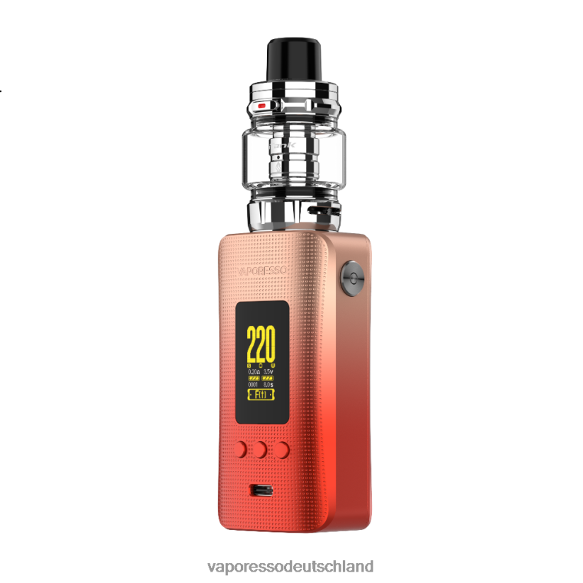 Vaporesso GEN 200 (itank2) Vaporesso Vape Pen Neon orange LFN26F143